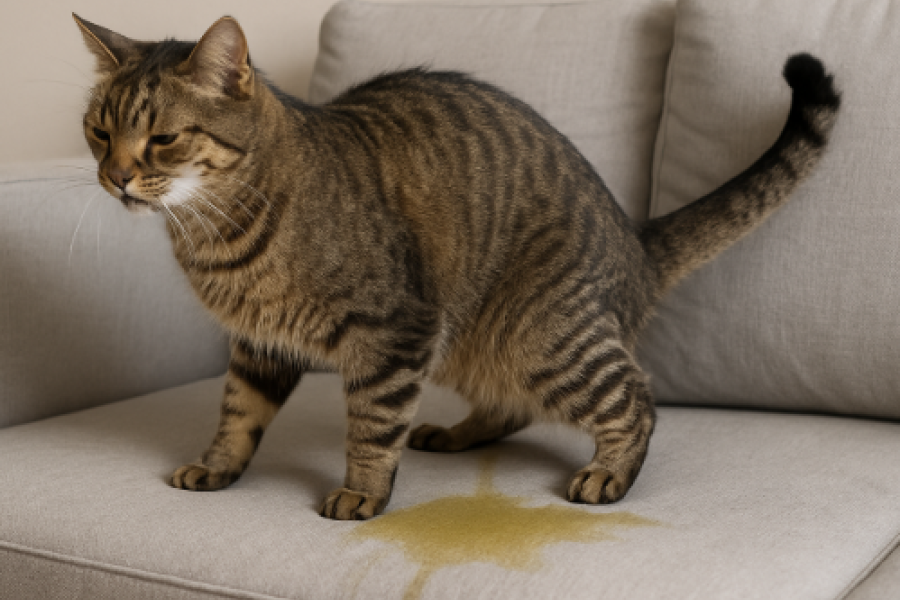 Unsauberkeit Katze Kot Urin abgewöhnen