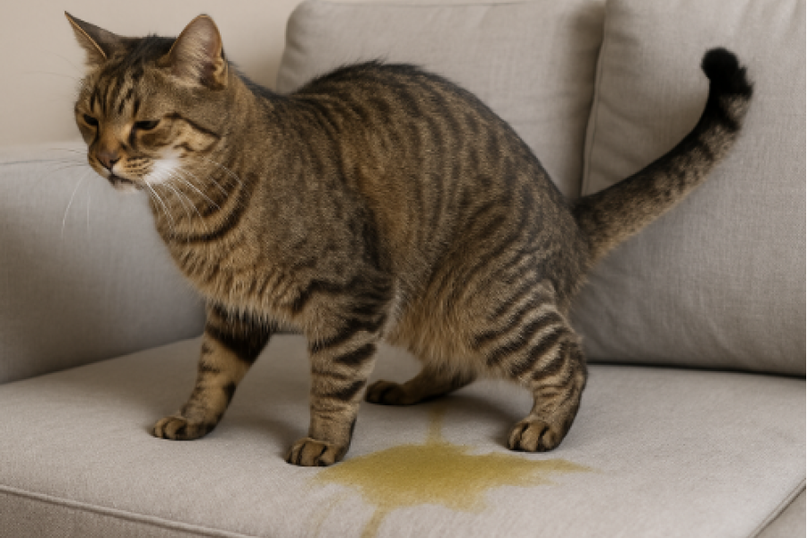 Unsauberkeit Katze Kot Urin abgewöhnen